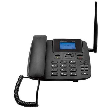 Telefone Celular Fixo CF4201 GSM Id de Chamada - Intelbras Menor preço em Telefone Celular Fixo CF4201 GSM Id de Chamada - Intelbras