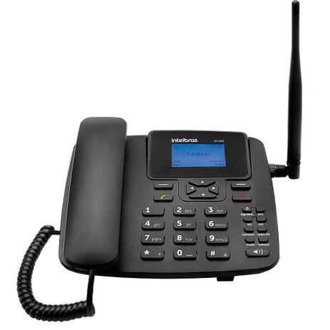 Telefone Celular Fixo CFA 4111 GSM com Identificador de Chamadas, Viva Voz - Intelbras