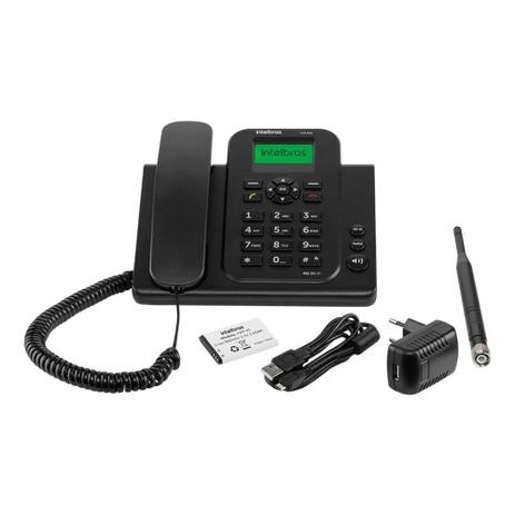Telefone Celular Fixo Intelbras CFW 9041 Preto 4G Wi-Fi Menor preço em Telefone Celular Fixo Intelbras CFW 9041 Preto 4G Wi-Fi