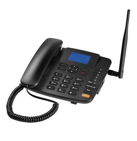 Telefone Celular Fixo Multilaser RE504, 3G Preto Menor preço em Telefone Celular Fixo Multilaser RE504, 3G Preto