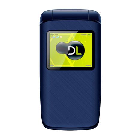 Telefone Celular Flip DL YC335AZU Dual Sim Rádio FM Azul Menor preço em Telefone Celular Flip DL YC335AZU Dual Sim Rádio FM Azul