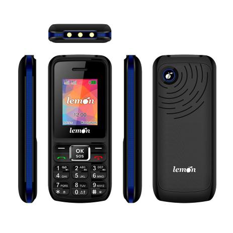 Telefone Celular Lemon Sensi 1 Tela de 1.8 Polegadas 8GB Função SOS MP3 Dual Chip Lemon é boa?