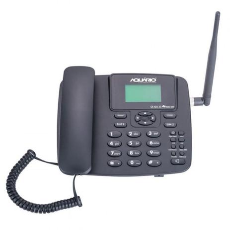 Telefone Celular Rural 3G com 2 Chips CA42S3G - Aquario Menor preço em Telefone Celular Rural 3G com 2 Chips CA42S3G - Aquario