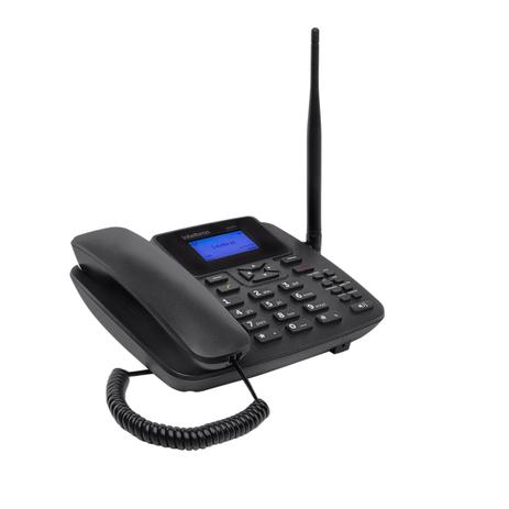 Telefone Celular Rural Com Fio Intelbras 4114201 CF 4201 Preto Menor preço em Telefone Celular Rural Com Fio Intelbras 4114201 CF 4201 Preto