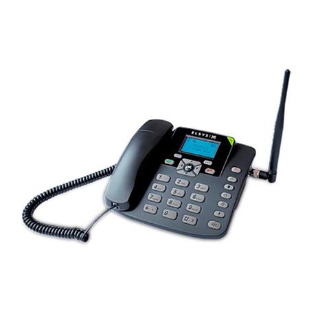 Telefone celular rural de mesa elsys 3g para 1 chip com fm relogio alarme calculadora epfg11 é boa?