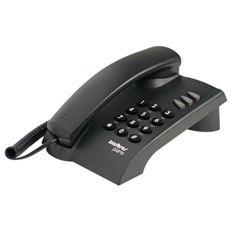 Menor preço em Telefone com Fio Intelbras Pleno sem Chave Grafite