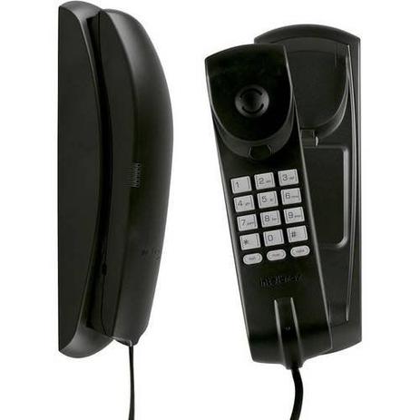 Telefone com Fio Preto TC20 Intelbras Menor preço em Telefone com Fio Preto TC20 Intelbras