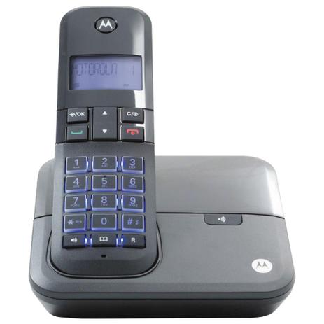 Telefone Digital sem Fio MOTO4000 Motorola com Identificador de Chamadas, Viva-voz, Visor e Teclado Menor preço em Telefone Digital sem Fio MOTO4000 Motorola com Identificador de Chamadas, Viva-voz, Visor e Teclado