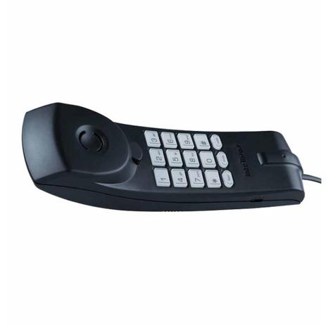Telefone gondola tc20 preto / un / intelbras Menor preço em Telefone gondola tc20 preto / un / intelbras