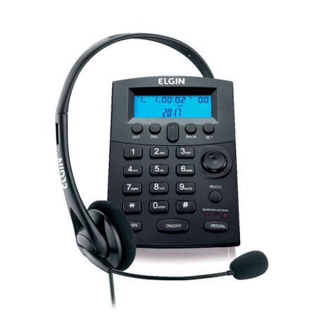 Telefone headset Elgin com Identificador de Chamadas hst-8000 é boa?