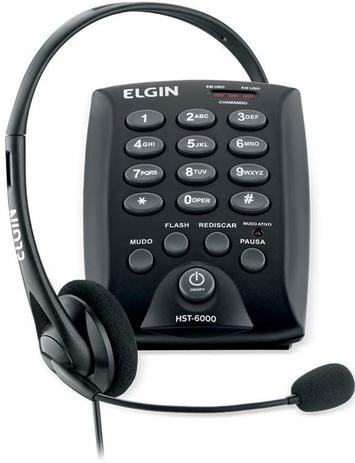 Telefone Headset Elgin Hst-6000 Preto é boa?