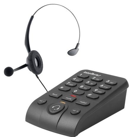 Telefone headset hsb50 com base discadora - 4013330, intelbras intelbras Menor preço em Telefone headset hsb50 com base discadora - 4013330, intelbras intelbras