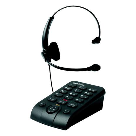 Telefone Headset Intelbras HSB-50 para Telemarketing com Fio 4013330 Menor preço em Telefone Headset Intelbras HSB-50 para Telemarketing com Fio 4013330