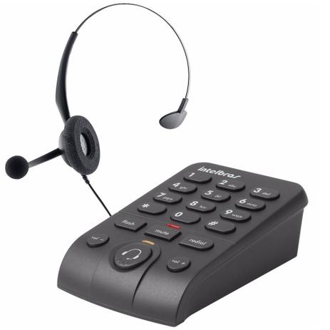 Telefone headset Intelbras HSB50 C/ Base Discadora Menor preço em Telefone headset Intelbras HSB50 C/ Base Discadora