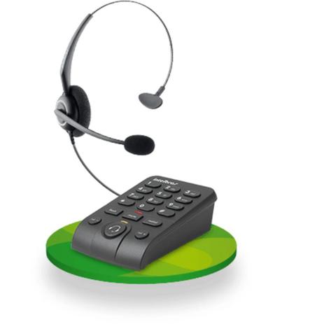 Telefone Headset - Intelbras Hsb50 - Telefone Headset - Magazine Luiza