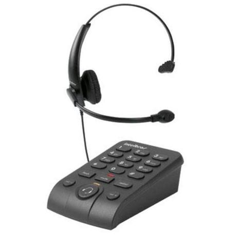 Telefone Headset Intelbras HSB50 Menor preço em Telefone Headset Intelbras HSB50