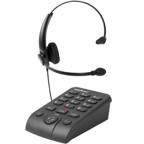 Telefone Headset Intelbras Preto - HSB50 Menor preço em Telefone Headset Intelbras Preto - HSB50
