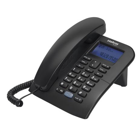 Menor preço em Telefone Identificador De Chamadas Intelbras Tc60id Viva Voz Preto