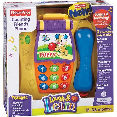 Telefone Musical Aprender FISHER-PRICE Mattel Y9852 047153 Menor preço em Telefone Musical Aprender FISHER-PRICE Mattel Y9852 047153
