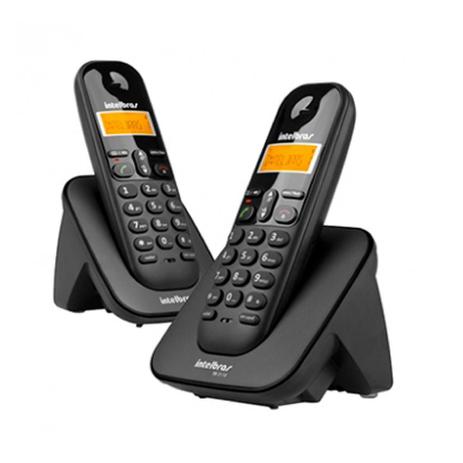 Telefone s/ Fio C/ID TS3112 (Base+Ramal) Intelbras Menor preço em Telefone s/ Fio C/ID TS3112 (Base+Ramal) Intelbras