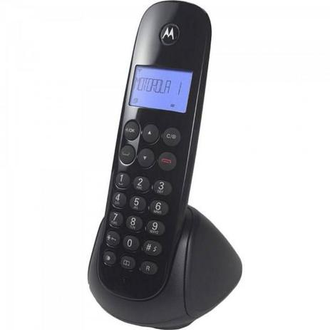 Telefone s/ Fio Digital MOTO700 Preto MOTOROLA - 299 Menor preço em Telefone s/ Fio Digital MOTO700 Preto MOTOROLA - 299