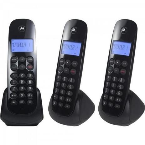 Telefone S/ Fio Digital MRD3 MOTO700 Preto Motorola Menor preço em Telefone S/ Fio Digital MRD3 MOTO700 Preto Motorola