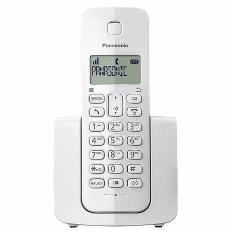 Telefone sem fio dect 6.0 digital kxtgb110lbw / un / panasonic Menor preço em Telefone sem fio dect 6.0 digital kxtgb110lbw / un / panasonic