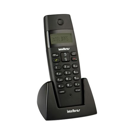 Telefone Sem Fio Digital Intelbras 4070352 TS 40 R Com Ramal Preto Menor preço em Telefone Sem Fio Digital Intelbras 4070352 TS 40 R Com Ramal Preto