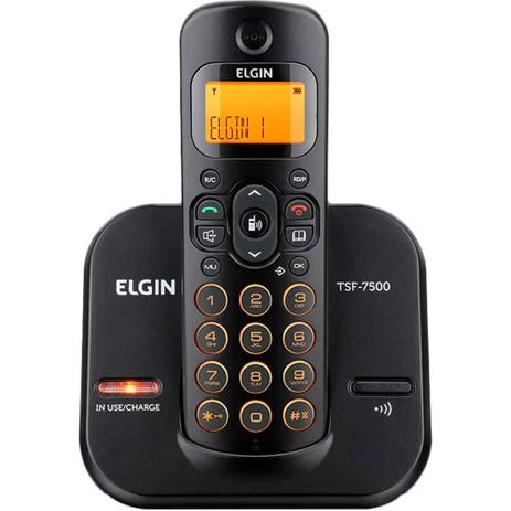 Telefone Sem Fio Elgin com Identificador de Chamada TSF7500