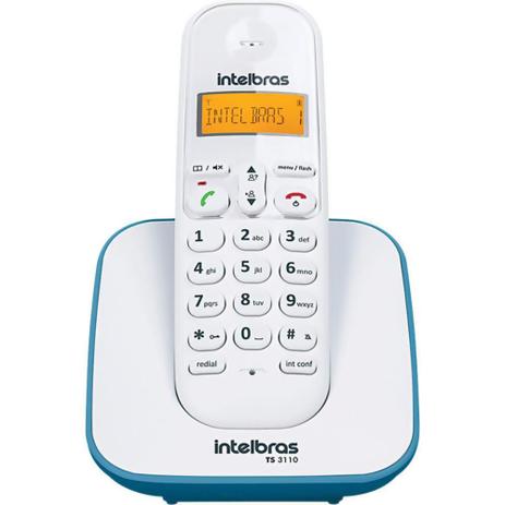 Menor preço em Telefone sem Fio Intelbras TS3110 com Identificador Azul