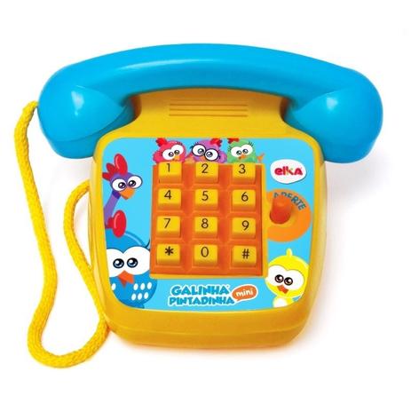 Telefone sonoro galinha pintadinha mini - elka brinquedos é boa?