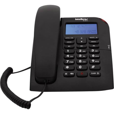 Telefone TC60ID com Identificador de Chamadas, Viva Voz - Intelbras