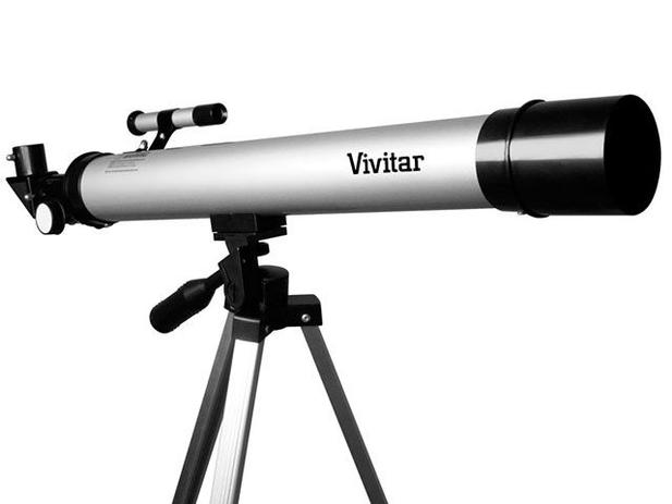 Telescópio Vivitar VIVTEL50600 Lente 46mm - com Tripé