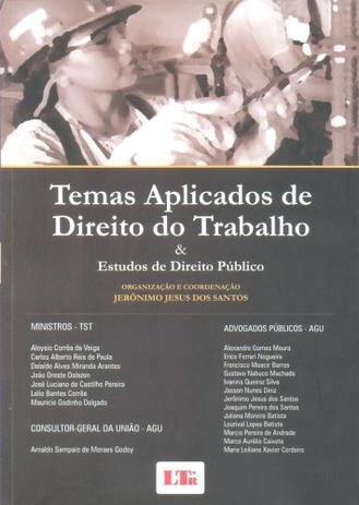 Temas Aplicados de Direito do Trabalho Estudos de Direito Público - Ltr Menor preço em Temas Aplicados de Direito do Trabalho Estudos de Direito Público - Ltr