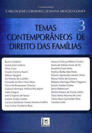 Temas Contemporâneos de Direito das Famílias 3 - Pillares Menor preço em Temas Contemporâneos de Direito das Famílias 3 - Pillares