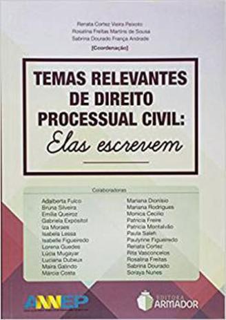 Temas relevantes de direito processual civil - elas escrevem - Armador editora Menor preço em Temas relevantes de direito processual civil - elas escrevem - Armador editora