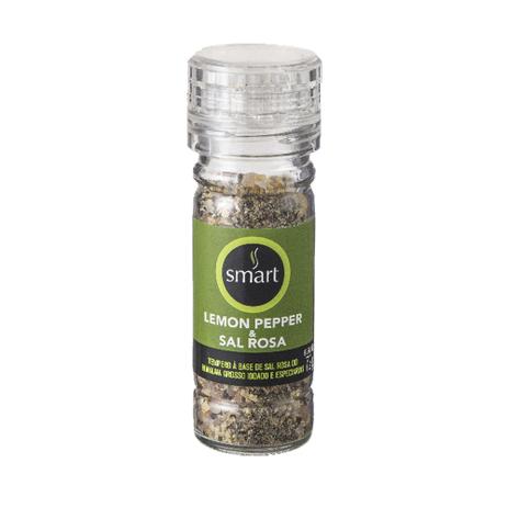Tempero Lemon Pepper - Smart - Moedor de 84g Menor preço em Tempero Lemon Pepper - Smart - Moedor de 84g