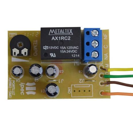Temporizador Luz Garagem rele Universal Port Luz Motor Portão - Ipec Menor preço em Temporizador Luz Garagem rele Universal Port Luz Motor Portão - Ipec