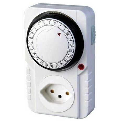 Temporizador Timer analógico programavel bivolt - Exatron Menor preço em Temporizador Timer analógico programavel bivolt - Exatron