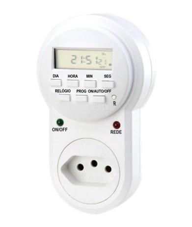 Temporizador Timer Digital Bivolt Lcd Programável exatron Menor preço em Temporizador Timer Digital Bivolt Lcd Programável exatron