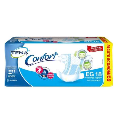 Tena Confort Fralda Geriátrica EG C/18 Menor preço em Tena Confort Fralda Geriátrica EG C/18