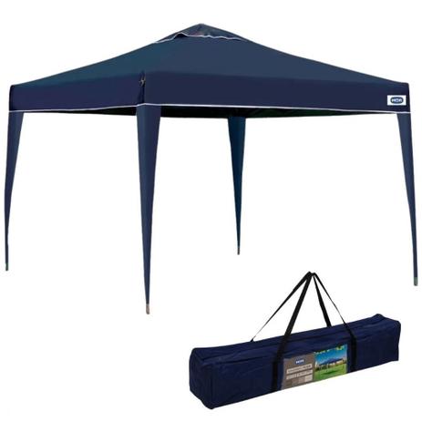 Tenda Gazebo Dobravel Articulada X-flex 3x3 M Base e Topo Azul Mor - Gazebo  - Magazine Luiza