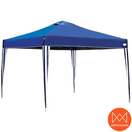 Tenda Gazebo X-Flex Mor, Estrutura Articulada, Azul - 3531 Menor preço em Tenda Gazebo X-Flex Mor, Estrutura Articulada, Azul - 3531