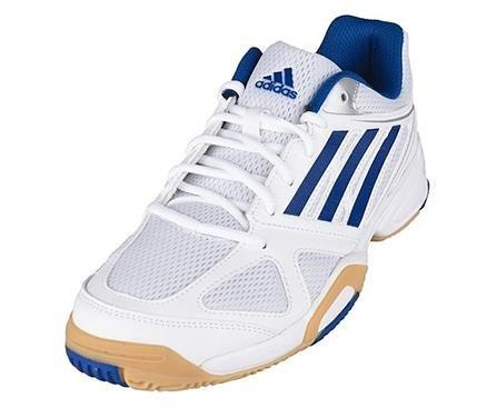 Tênis adidas Opticourt Ligra 2 Azul Branco Indoor Menor preço em Tênis adidas Opticourt Ligra 2 Azul Branco Indoor