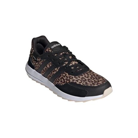 Tênis Adidas Retrorun Leopard Feminino Menor preço em Tênis Adidas Retrorun Leopard Feminino