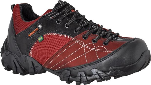 Bota Azimute Brasil 602 Adventure Couro Caqui nas americanas