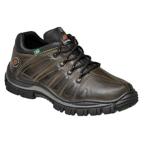 Kit Tênis Adventure Azimute Cano Baixo Trekking Caminhadas Couro Marrom nas  Lojas Americanas.com
