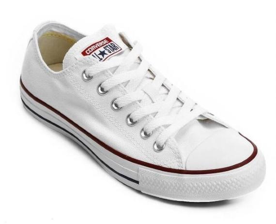 Menor preço em Tênis all star cano baixo branco