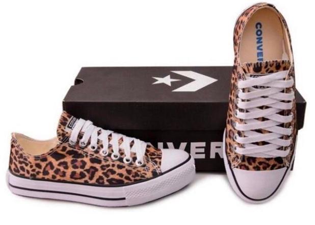 all star converse animal print
