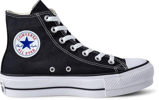 converse cano alto plataforma